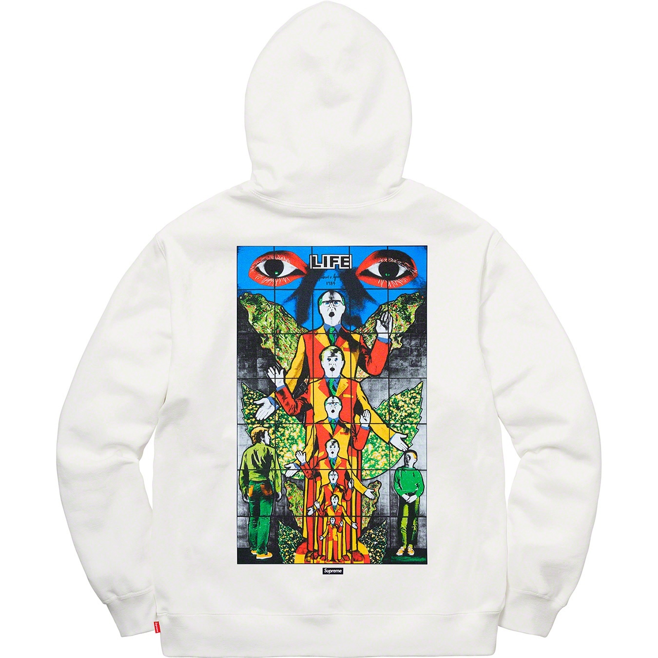 Gilbert & George/Supreme LIFE Hooded Sweatshirt view 5